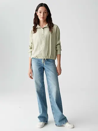 OPUS | Bluse FAYRA | hellgrün